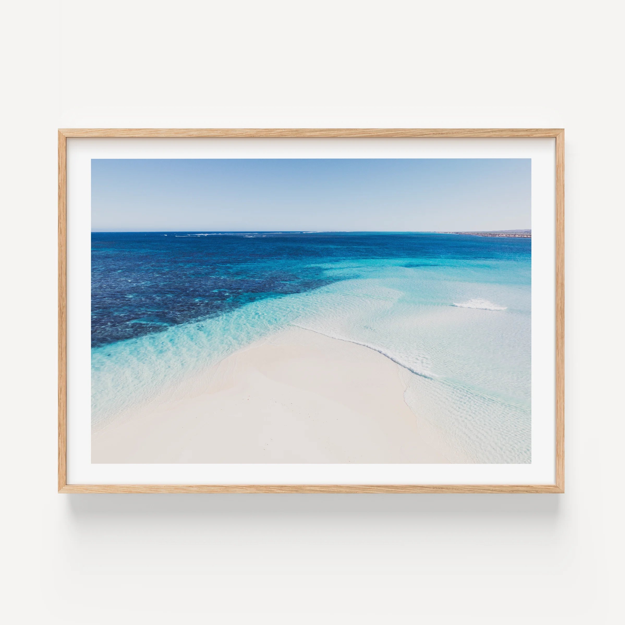 Turquoise Bay, Exmouth – White Sand and Blue Water Fine Art Print
