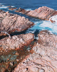 Rugged coastline and ocean tones at Canal Rocks, Yallingup captured as fine art wall print.