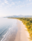 Soft tropical glow over Four Mile Beach, Port Douglas – fine art coastal print by fourbyfiver.