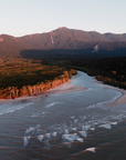 Sunset afterglow over Thornton Beach and Cape Tribulation, Queensland – fine art coastal print by fourbyfiver.