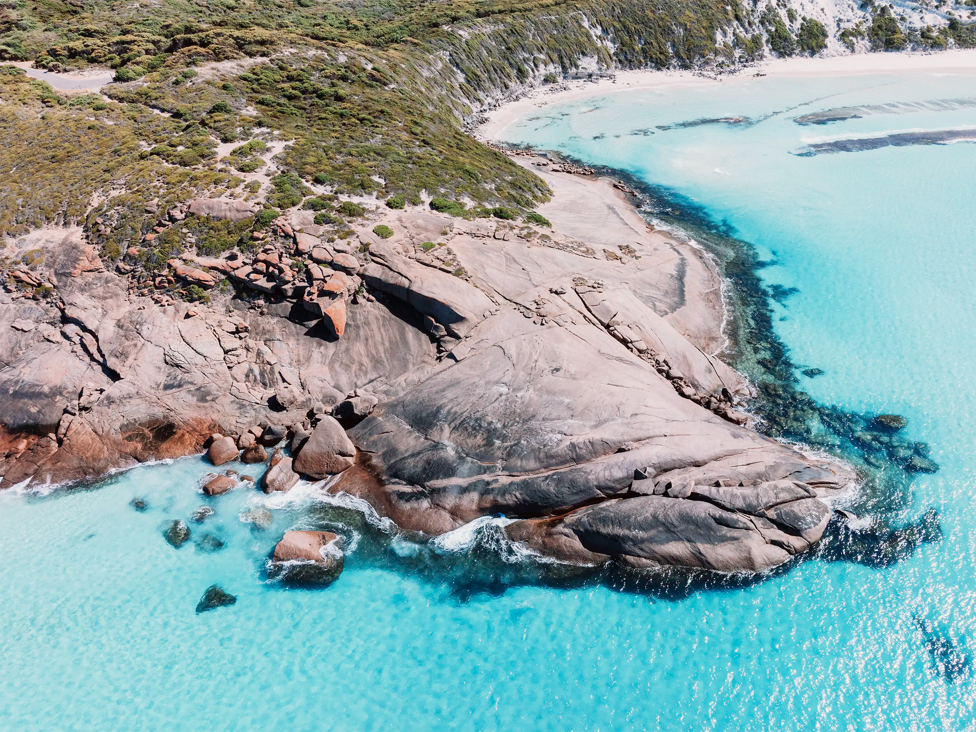 West Beach, Esperance with clear turquoise waters and soft coastal light captured as wall art for modern interiors.